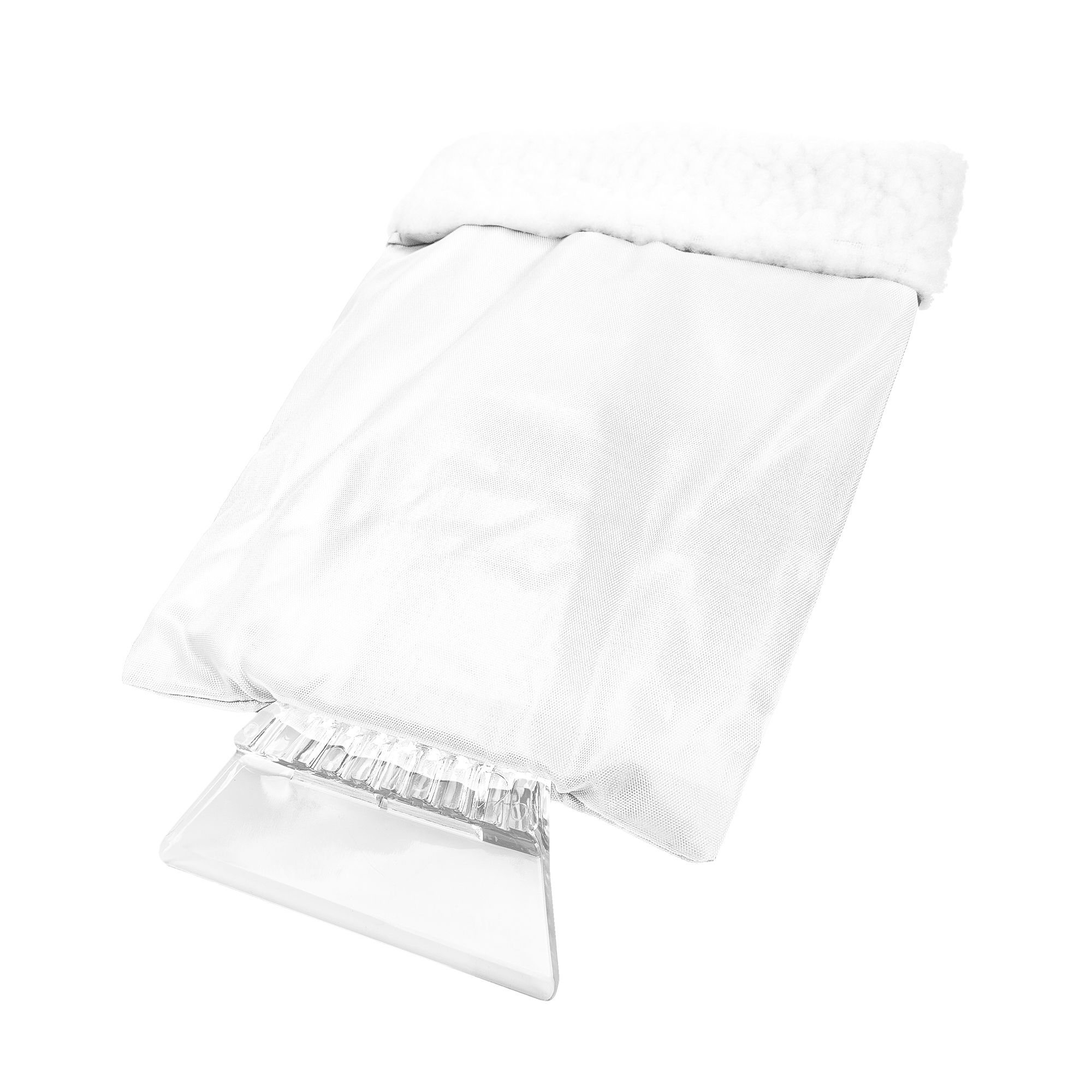 Skrobaczka LAHTI z rękawicą biała