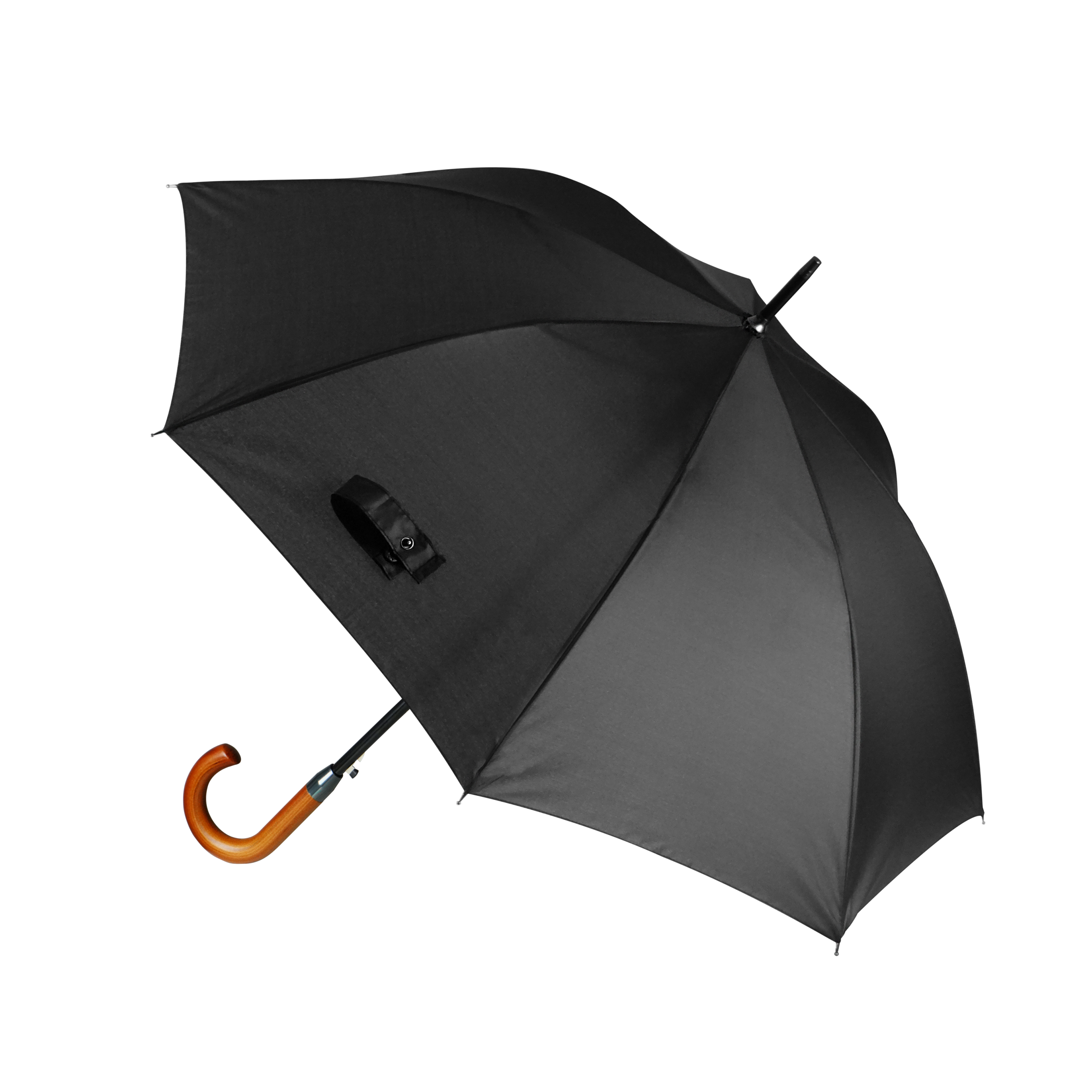 BLACKPOOL 8 panel umbrella with cover black