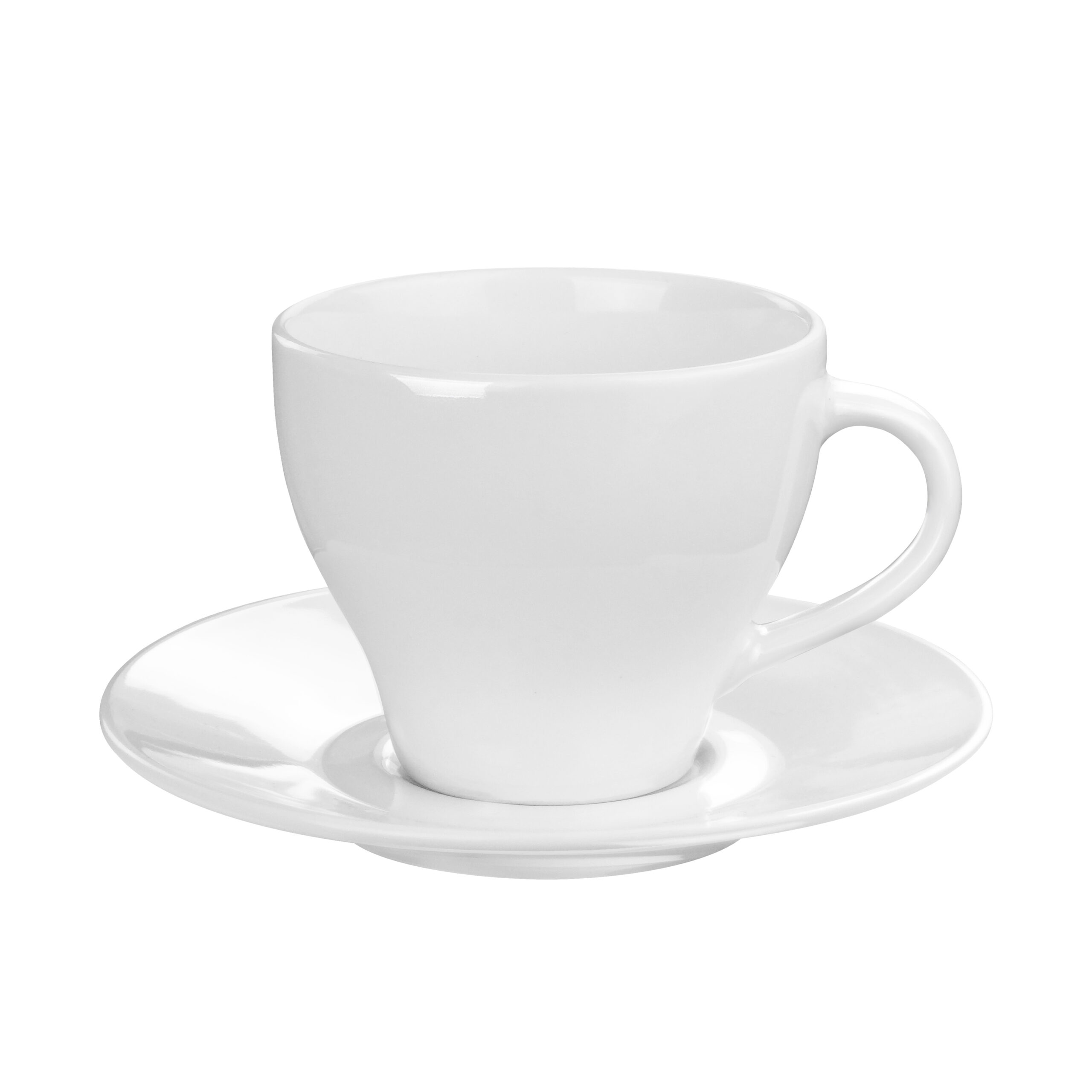 Filizanka-CAPPUCCINO-biala-scaled-1 Cup with saucer CAPPUCCINO white 200 ml