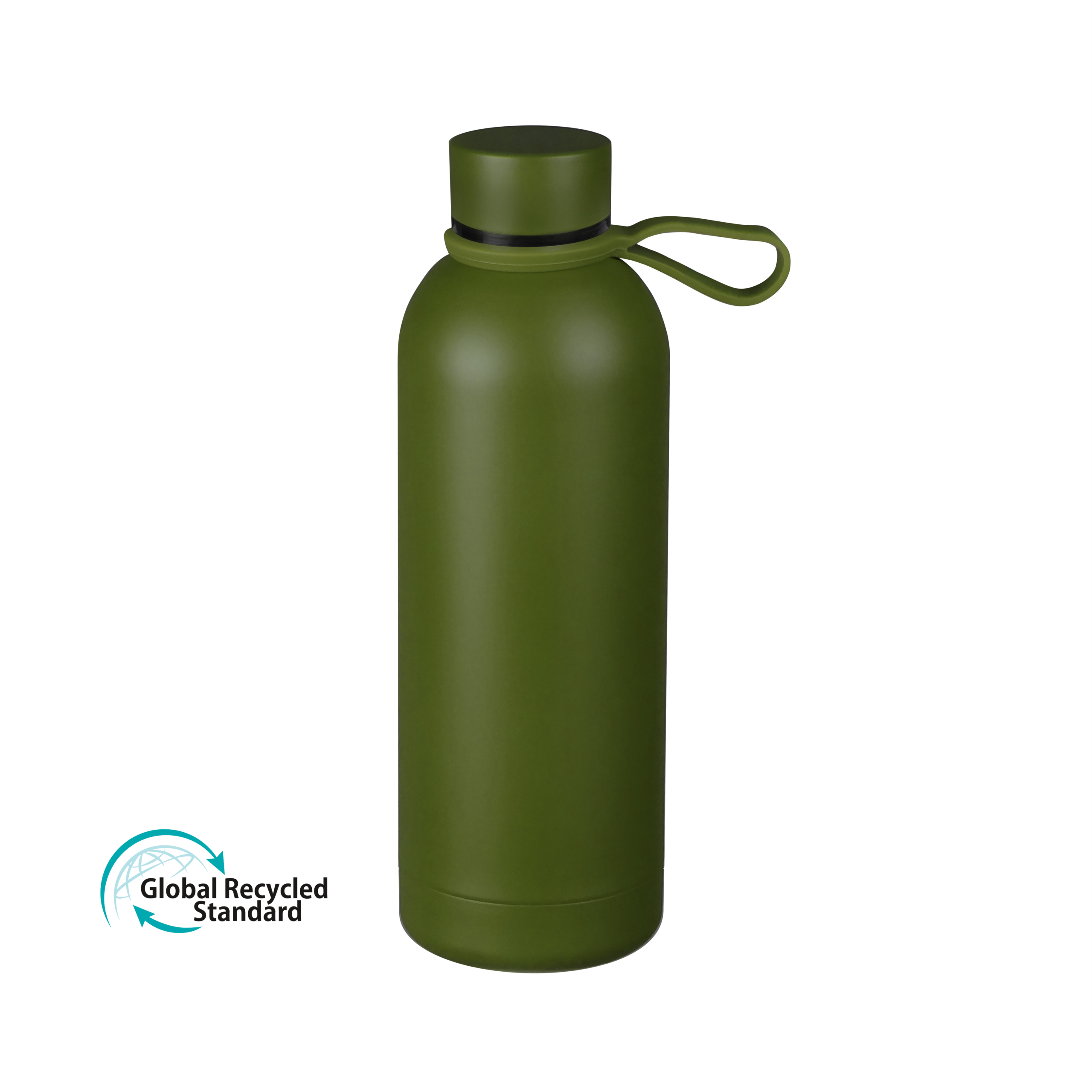 Butelka termiczna VEGAS GO 500 ml  zielona khaki