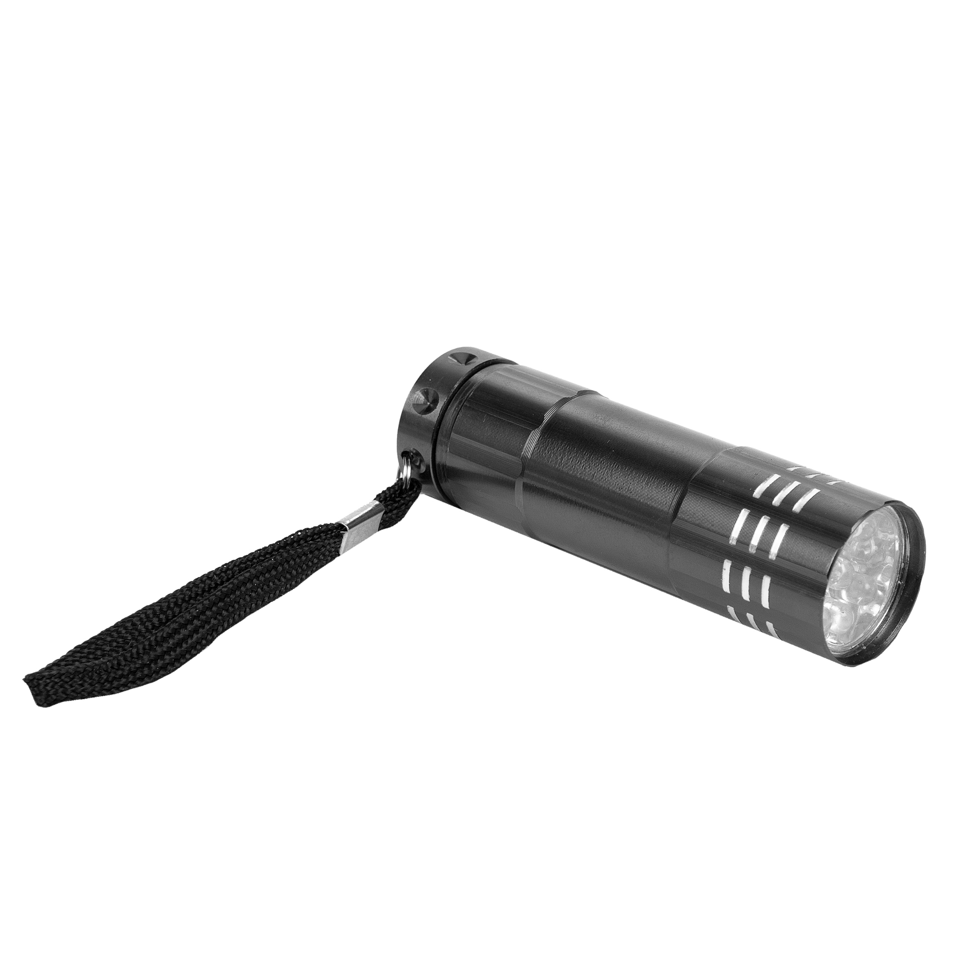 latarka-19 TOKIO 9 LED Flashlight, Black